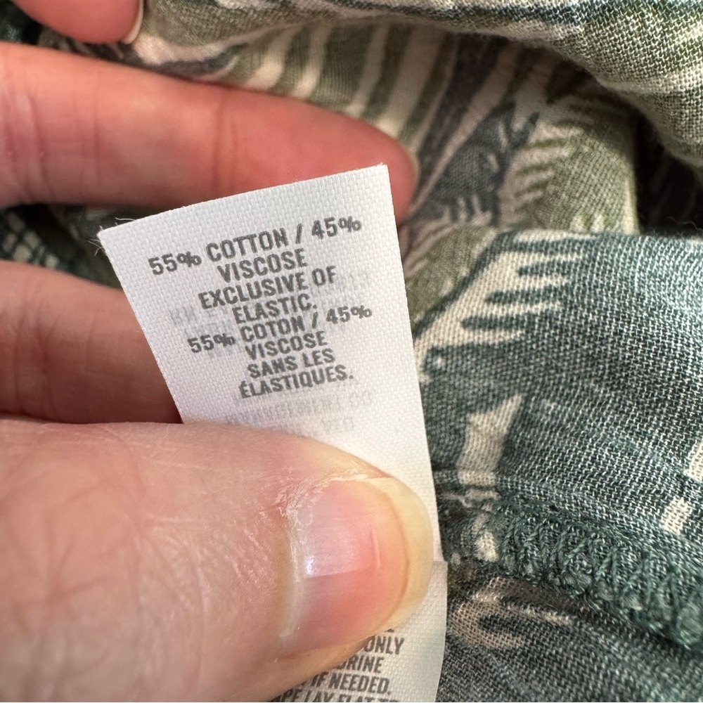 Aerie NWT Palm Print Tropical Jumpsuit - Picture 7 of 7